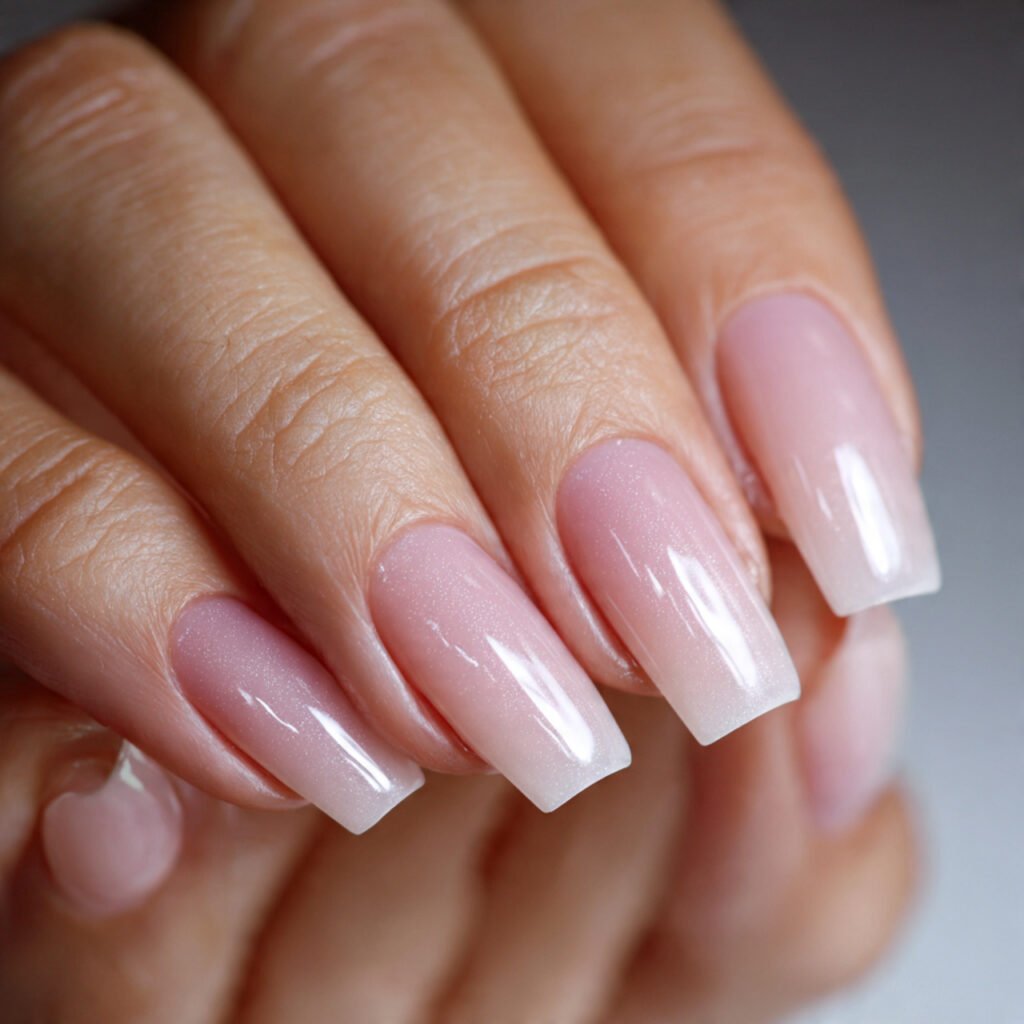 aura acrylics soft glow center blend natural