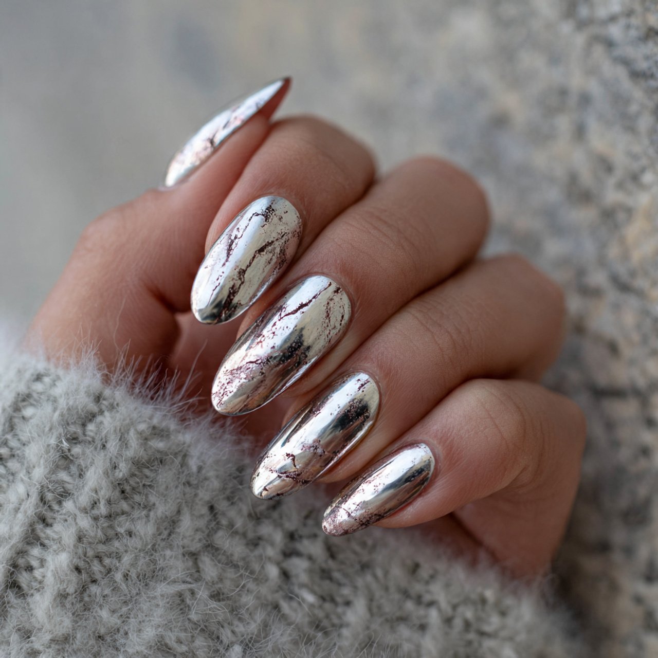 chrome accents not full chrome natural look