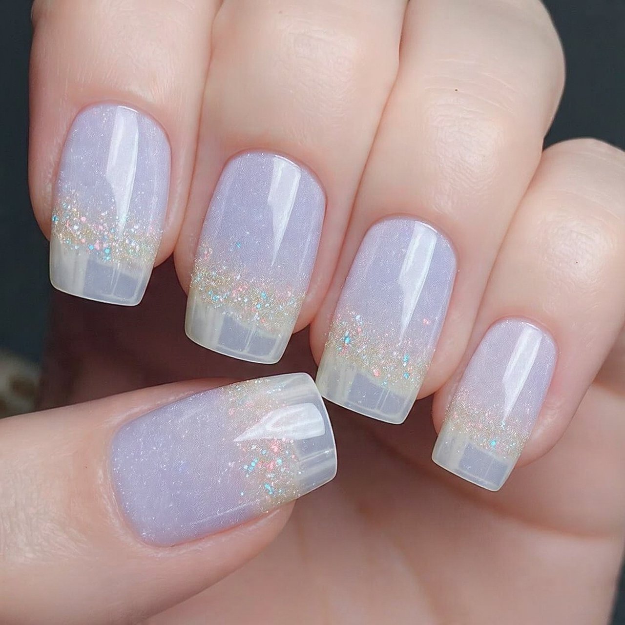 glitter gradient sand tips sparkle that s still