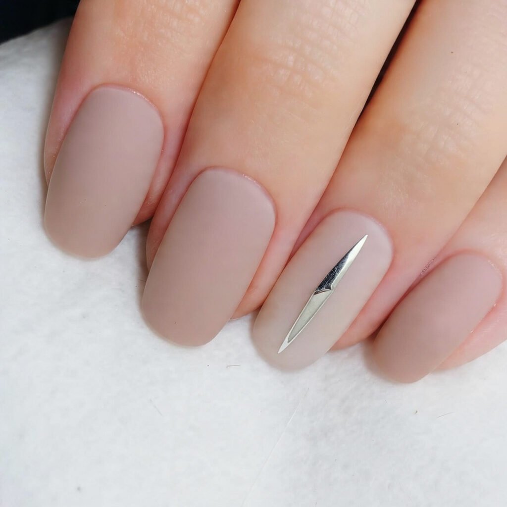 ice shard foil accent modern slightly edgy