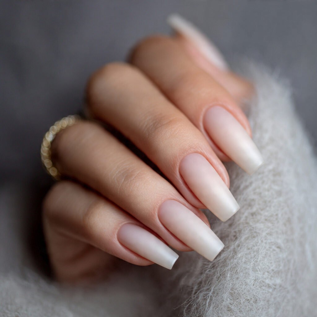 ivory satin matte very clear and attractive