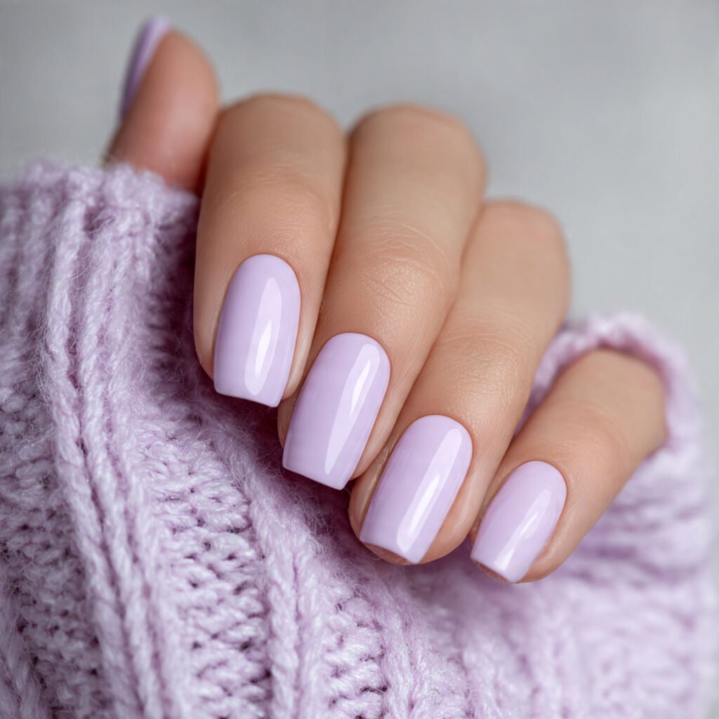 lavender pastel nails soft and elegant create