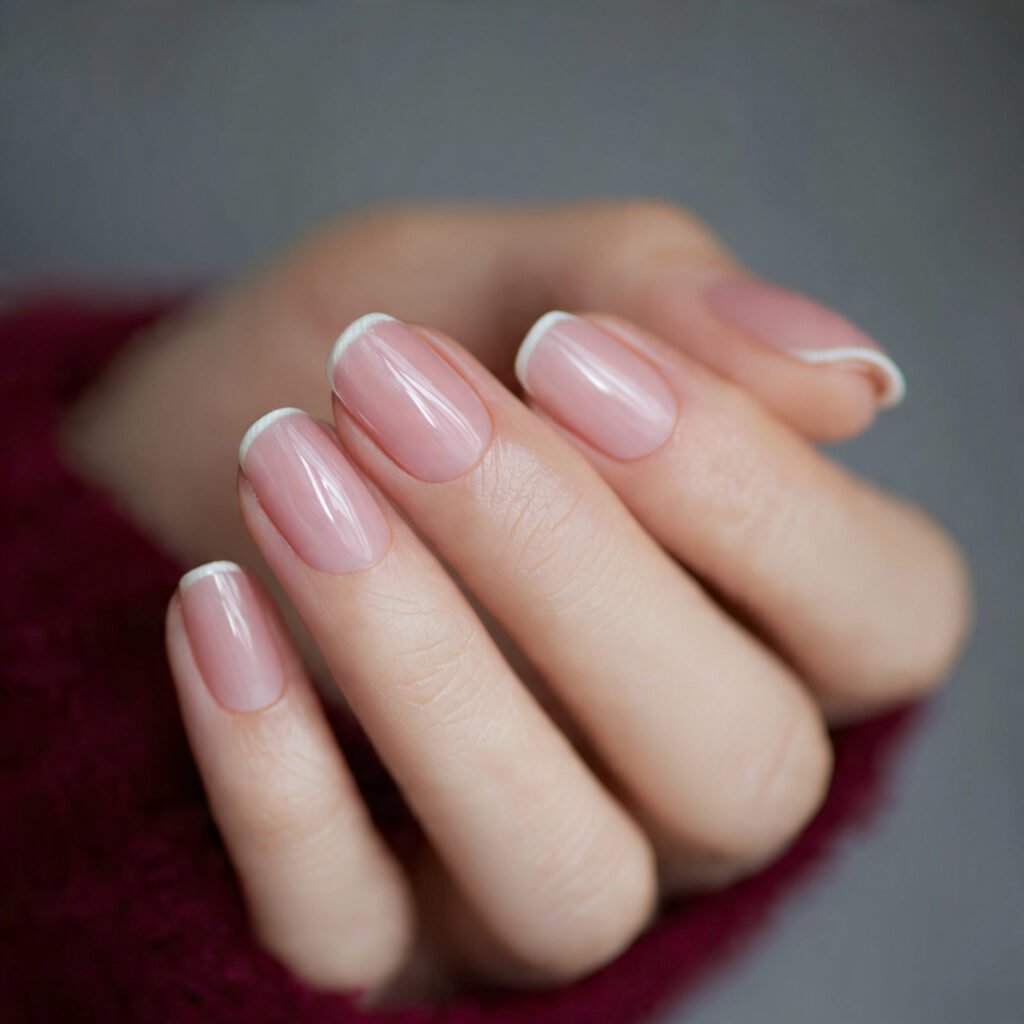 micro french tips modern french