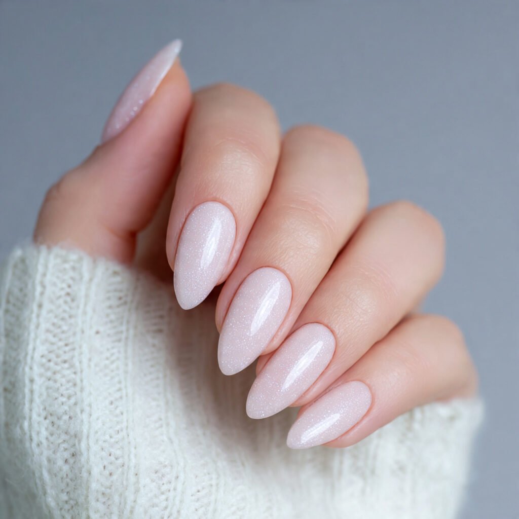 milky gloss clean expensive look natur