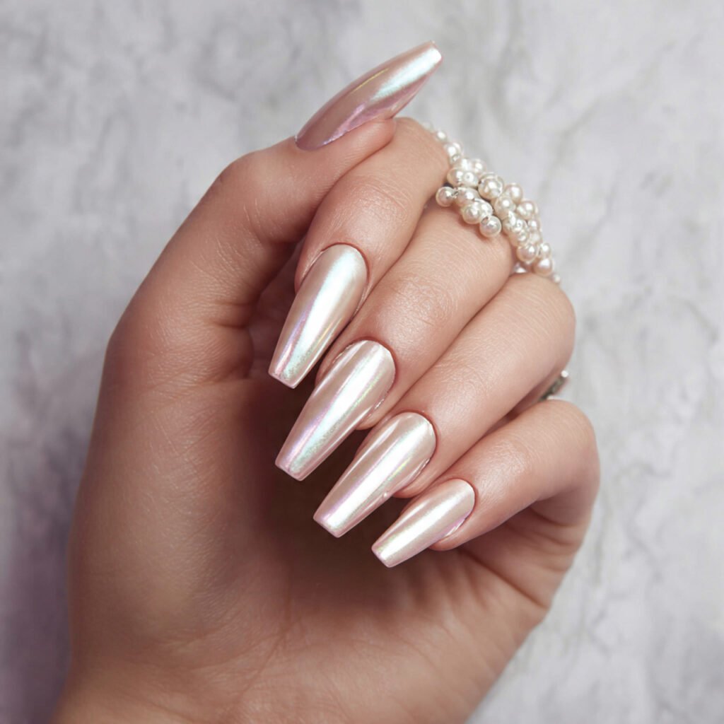 satin pearl chrome not mirror natural looks