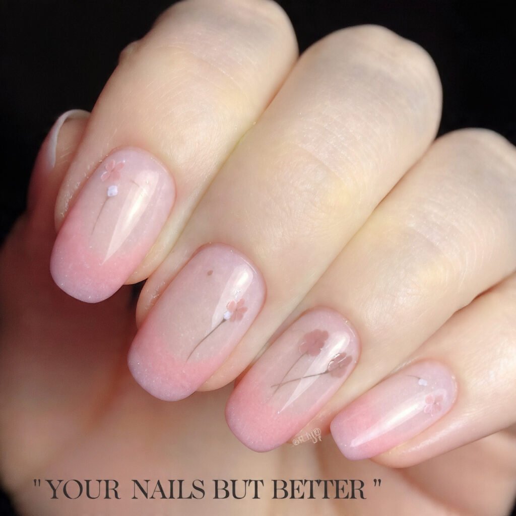 sheer pink your nails but better soft
