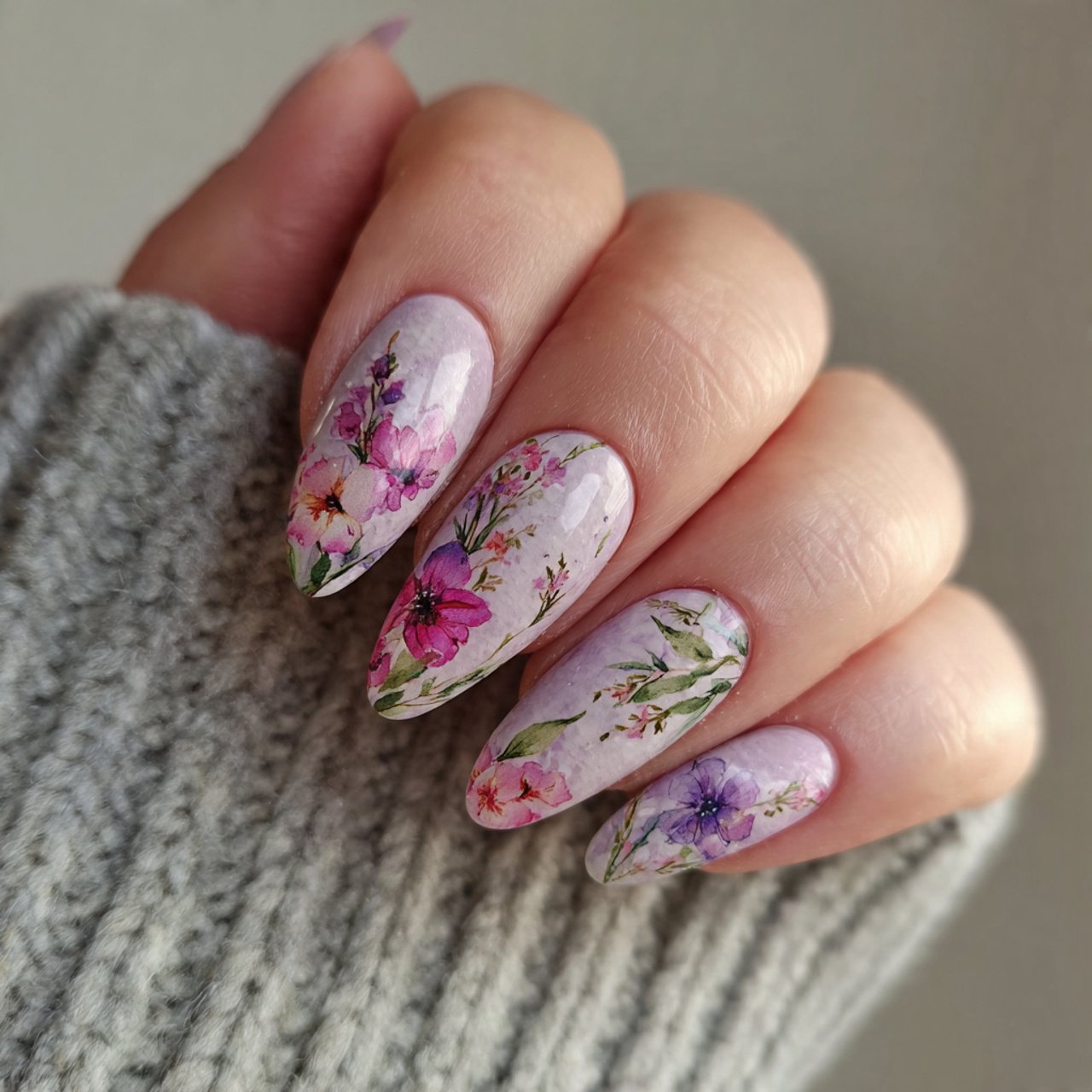 watercolor florals soft blended petals for