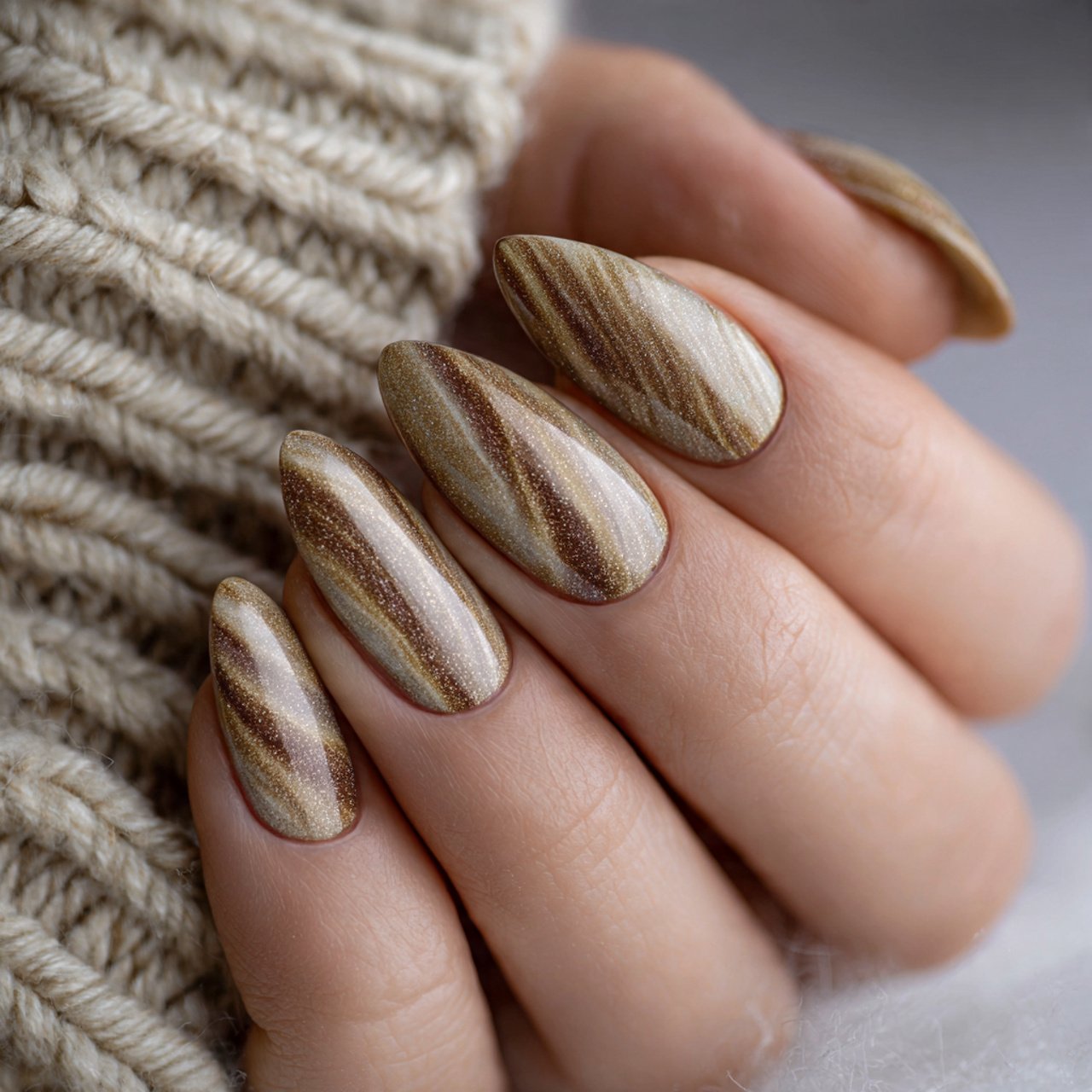 beige velvet cat eye magnetic liquid sheen attract