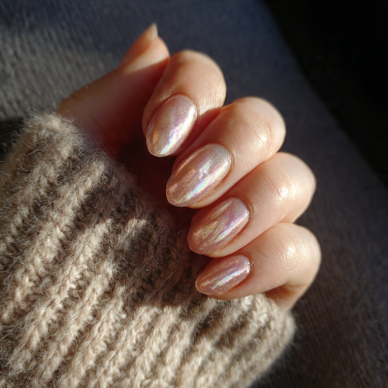 beige with pearl glaze subtle iridescence nature l