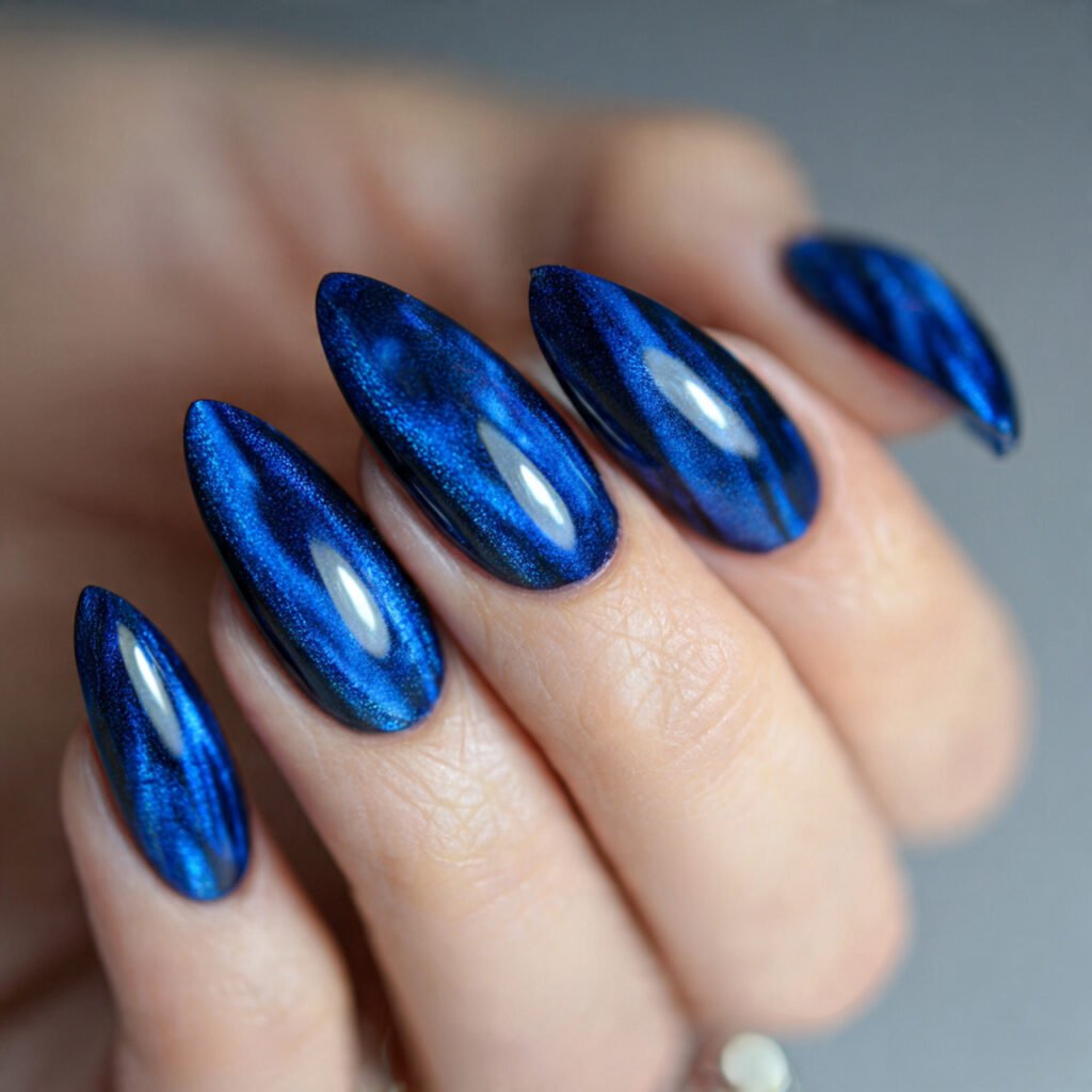 blue cat eye magnetic gel movement depth no