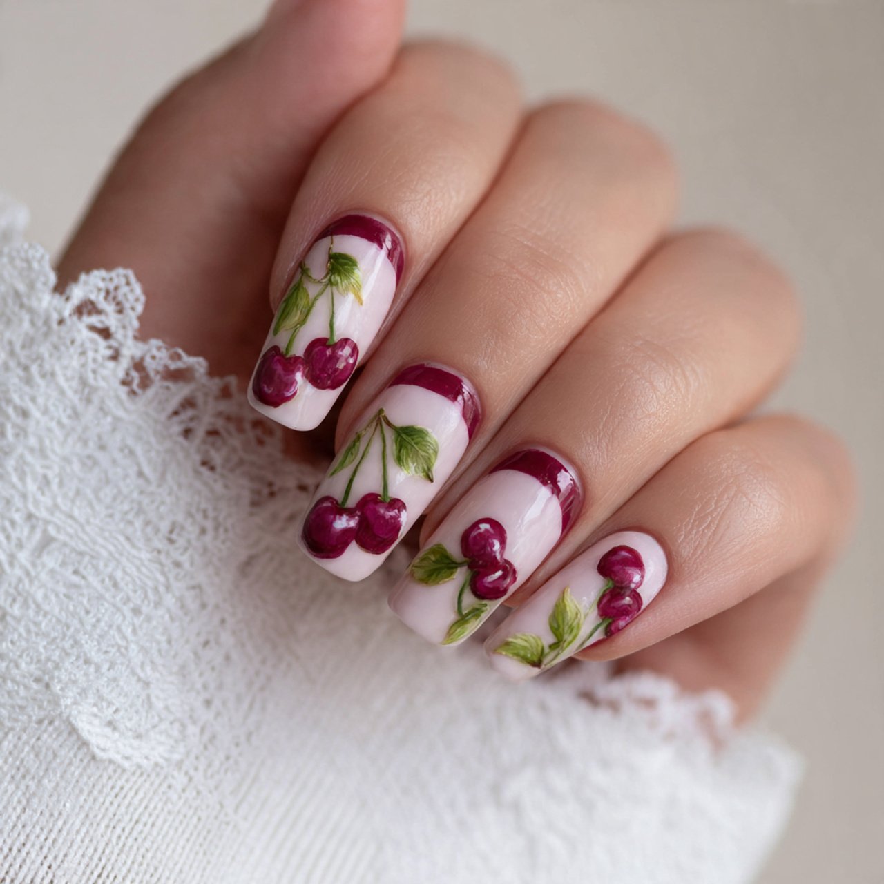 Cherry Nails: 15 Sweet, Chic Designs That Look Salon-Perfect (Not Cheesy)