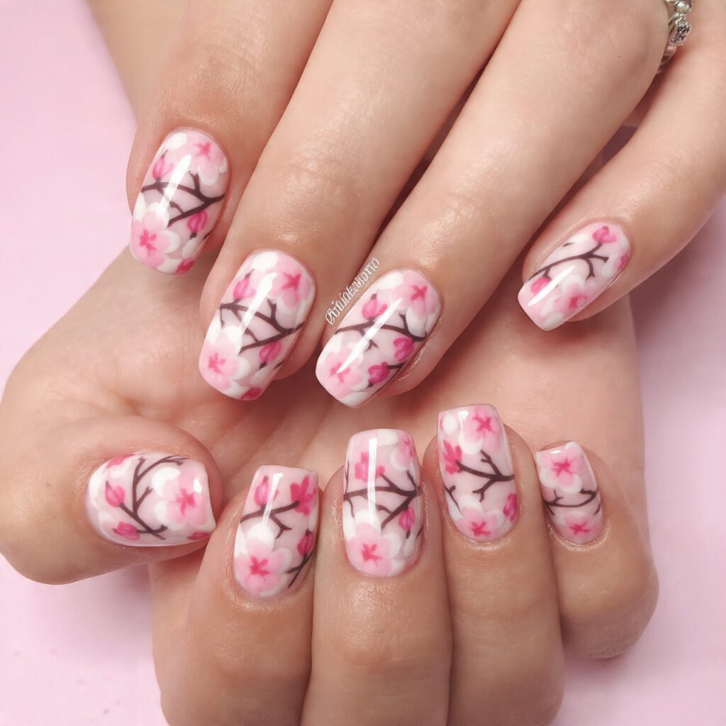 cherry pattern all over print fun statement