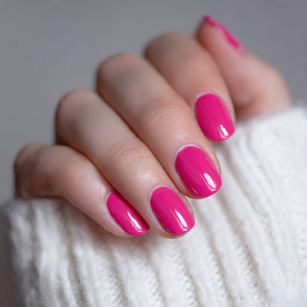 classic hot pink cream bold but tidy