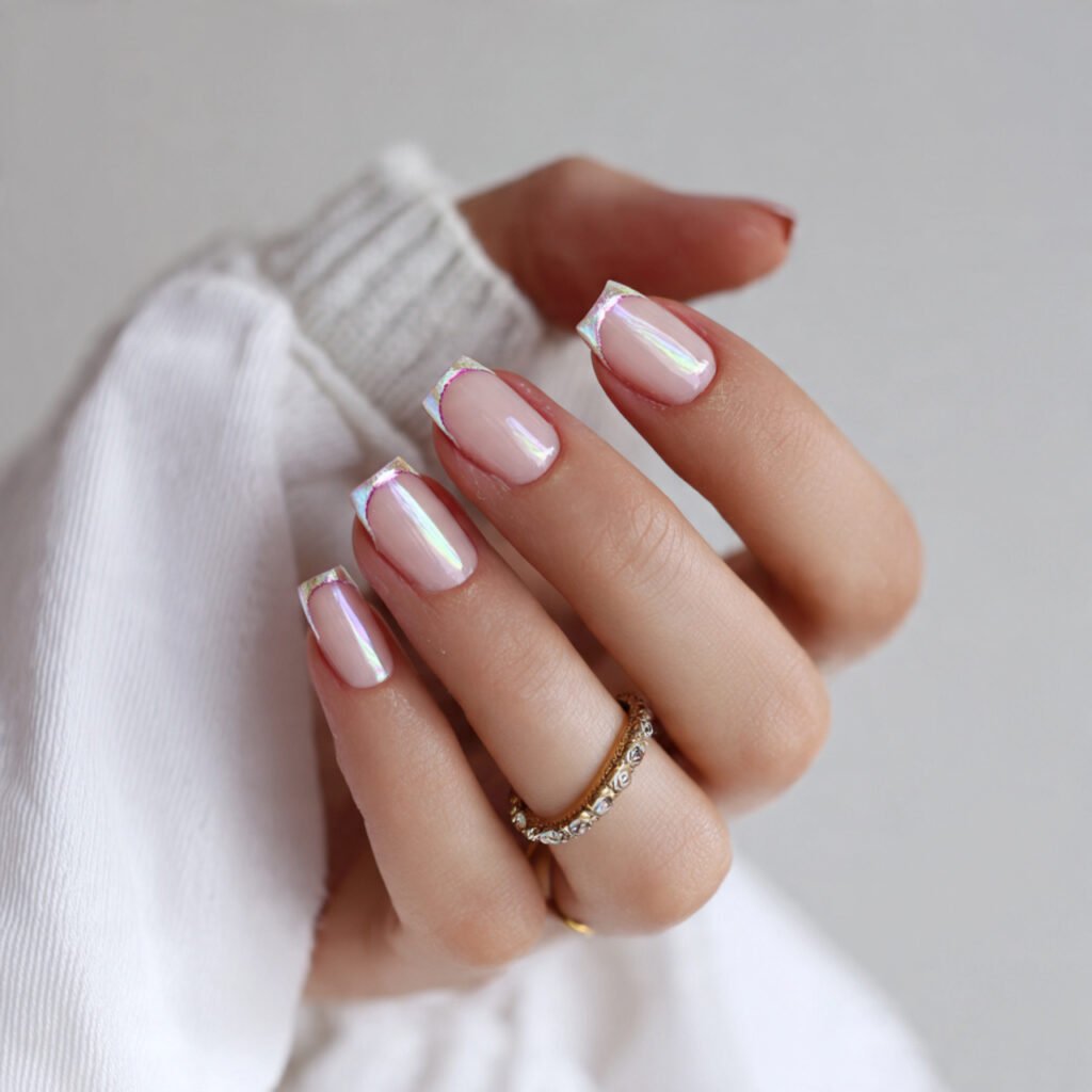 creamy caramel gloss attractive nails