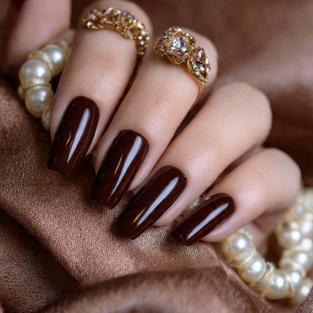 espresso opaque deep brown statement attractive looks