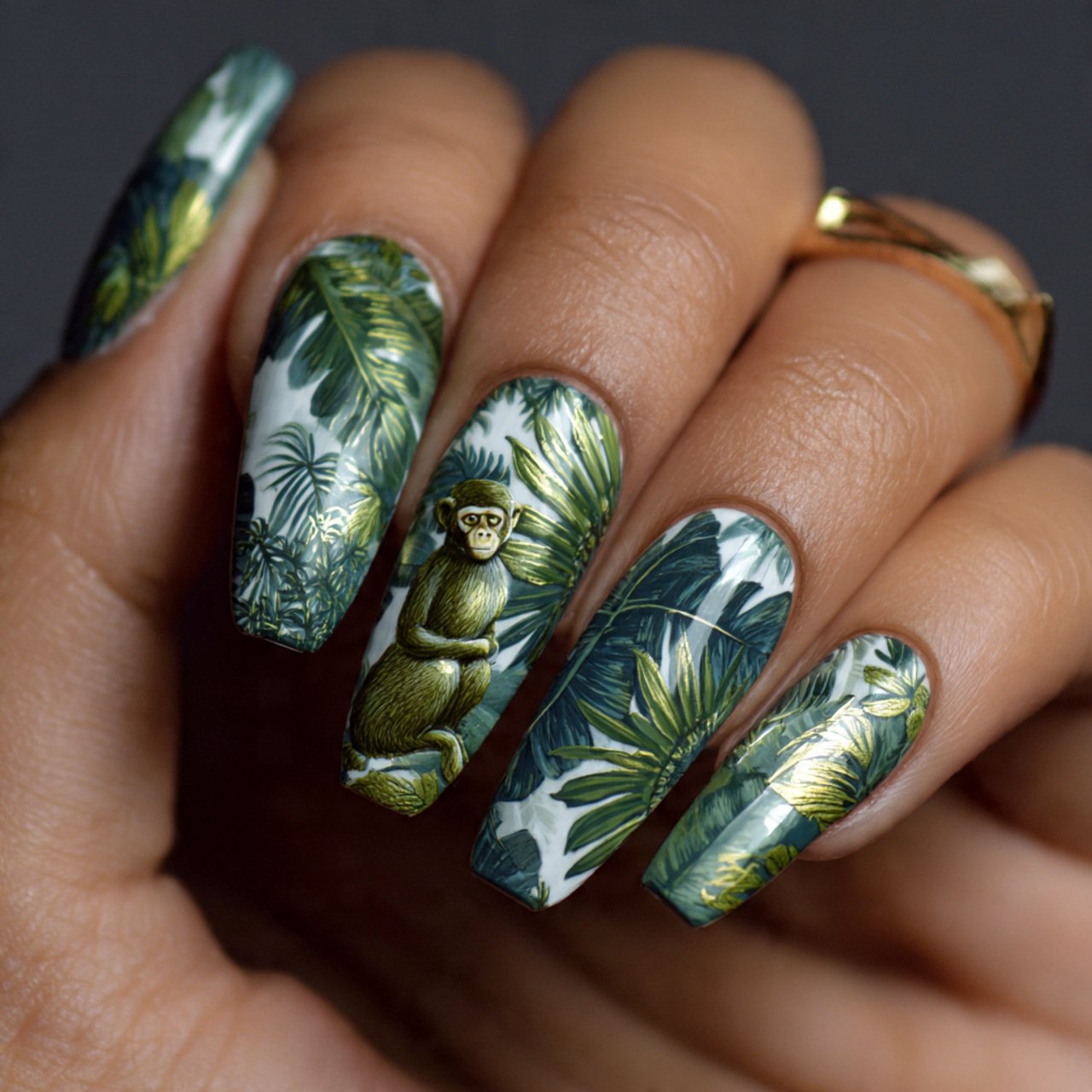 jungle leaf monkey pairing balanced statement