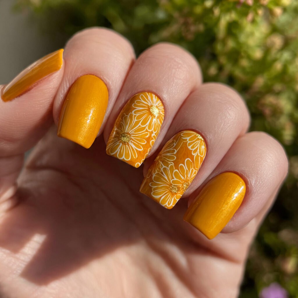 marigold cream warm golden yellow attractive looks