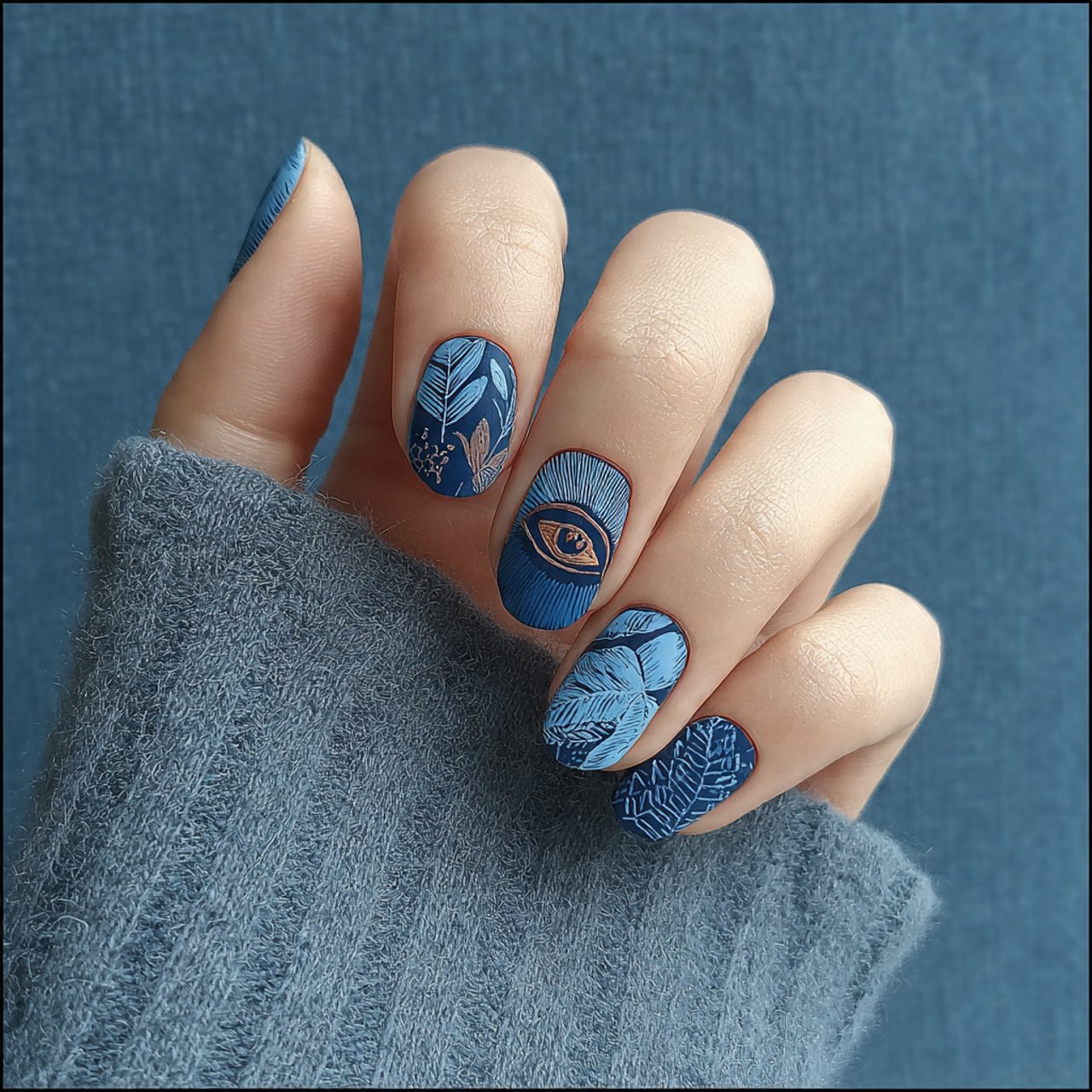 neon green cat eye nails nature looks nails