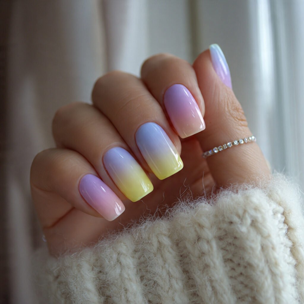 pastel ombr nails attractive nails