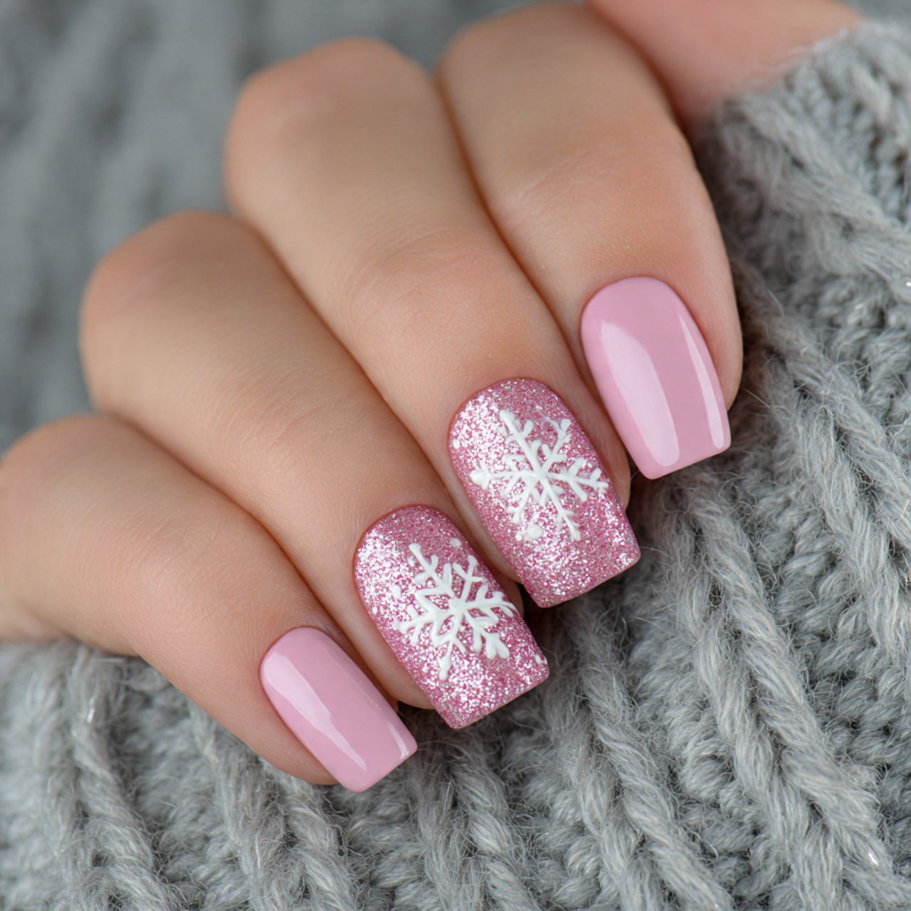 Pink Winter Nails: Chic and Cozy Designs for the Season