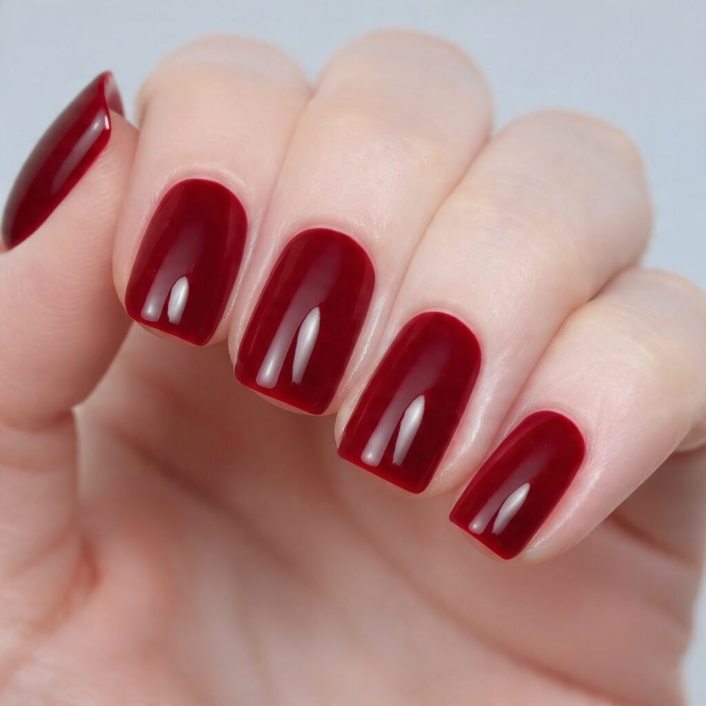 red chrome glaze not mirror more glazed cherry