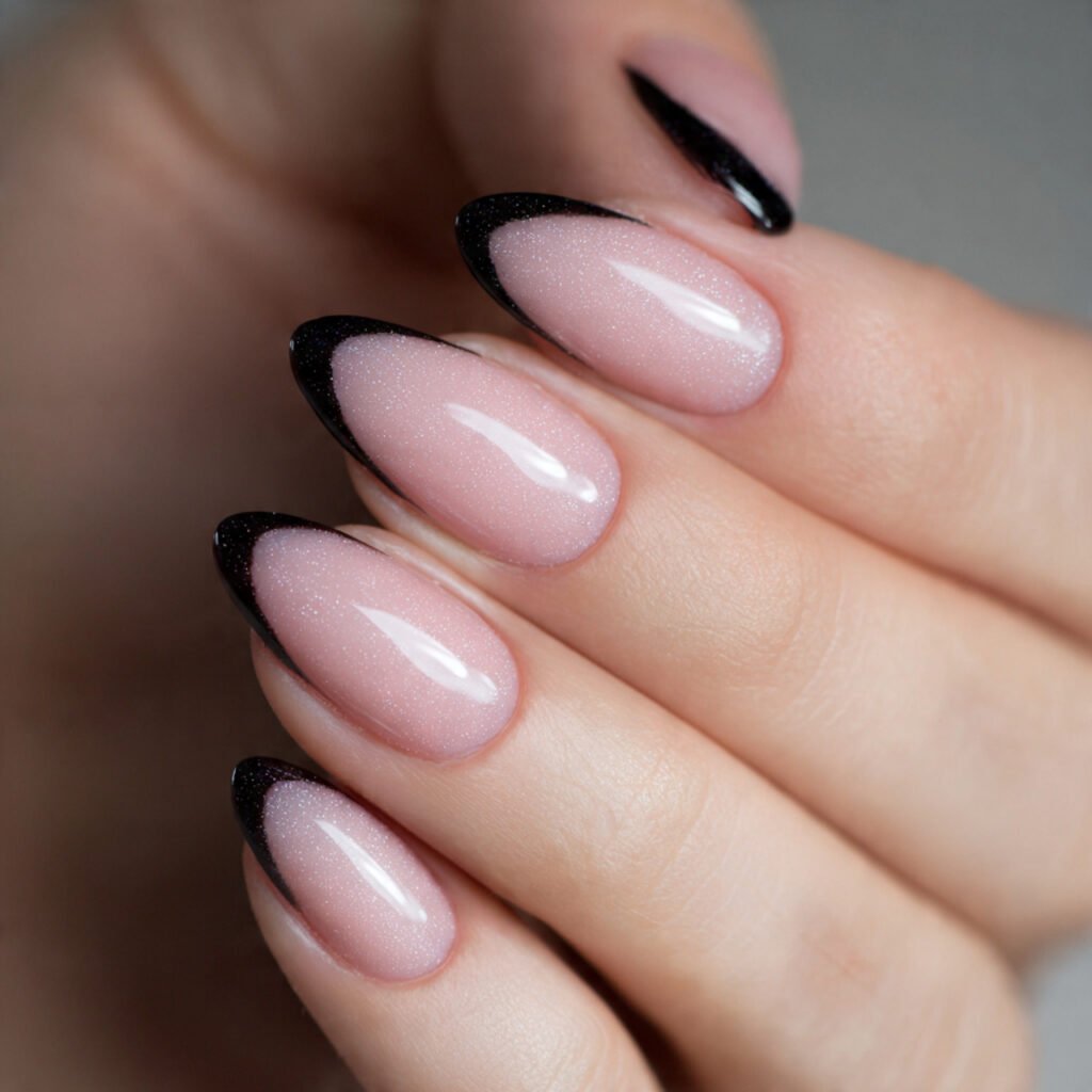 smudged eyeliner effect soft black edges attractiv