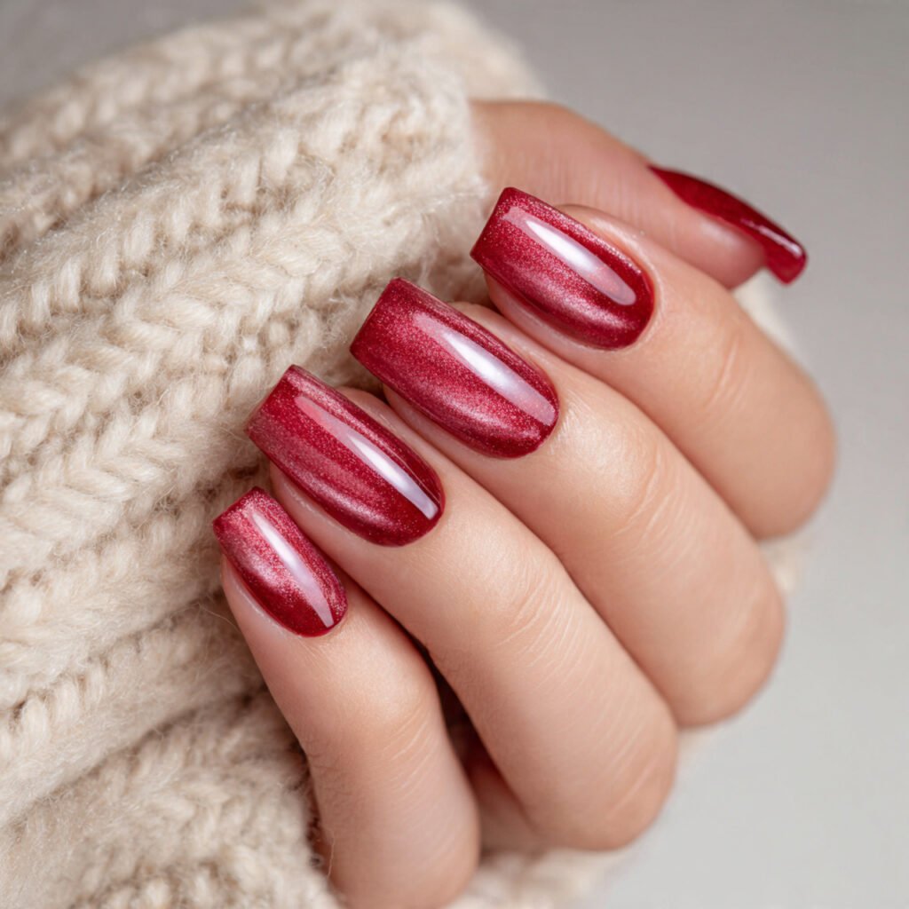 strawberry glaze cat eye magnetic shine attractive 1