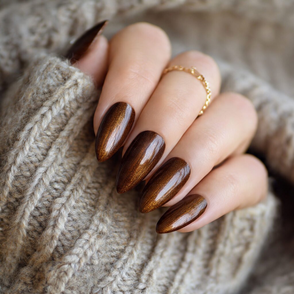 velvet cat eye in soft bronze simple but elevated