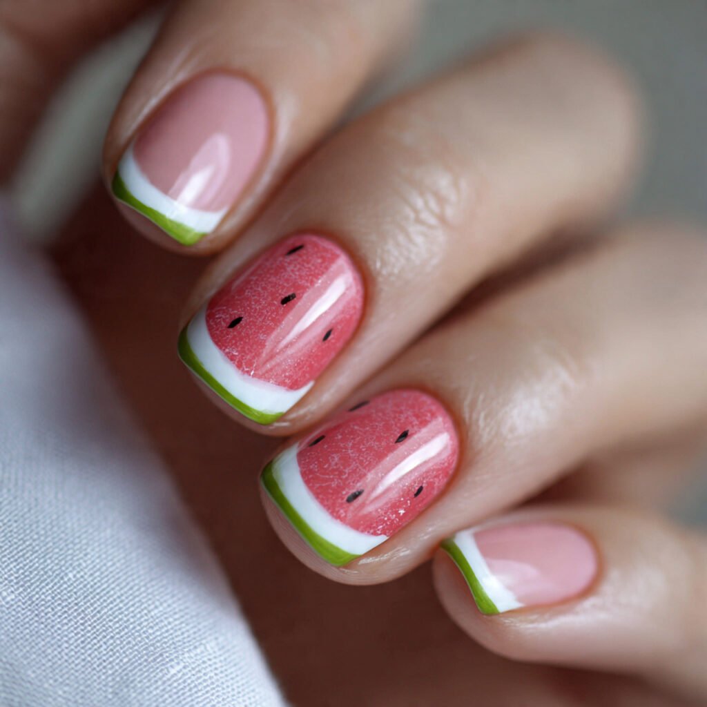 watermelon tip french fruit but make it chic attra