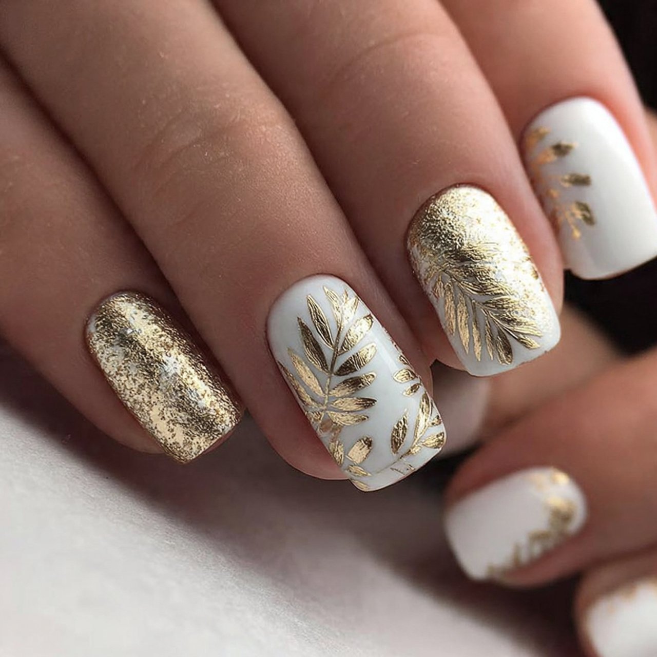 white gold winter nails attractive looks nials