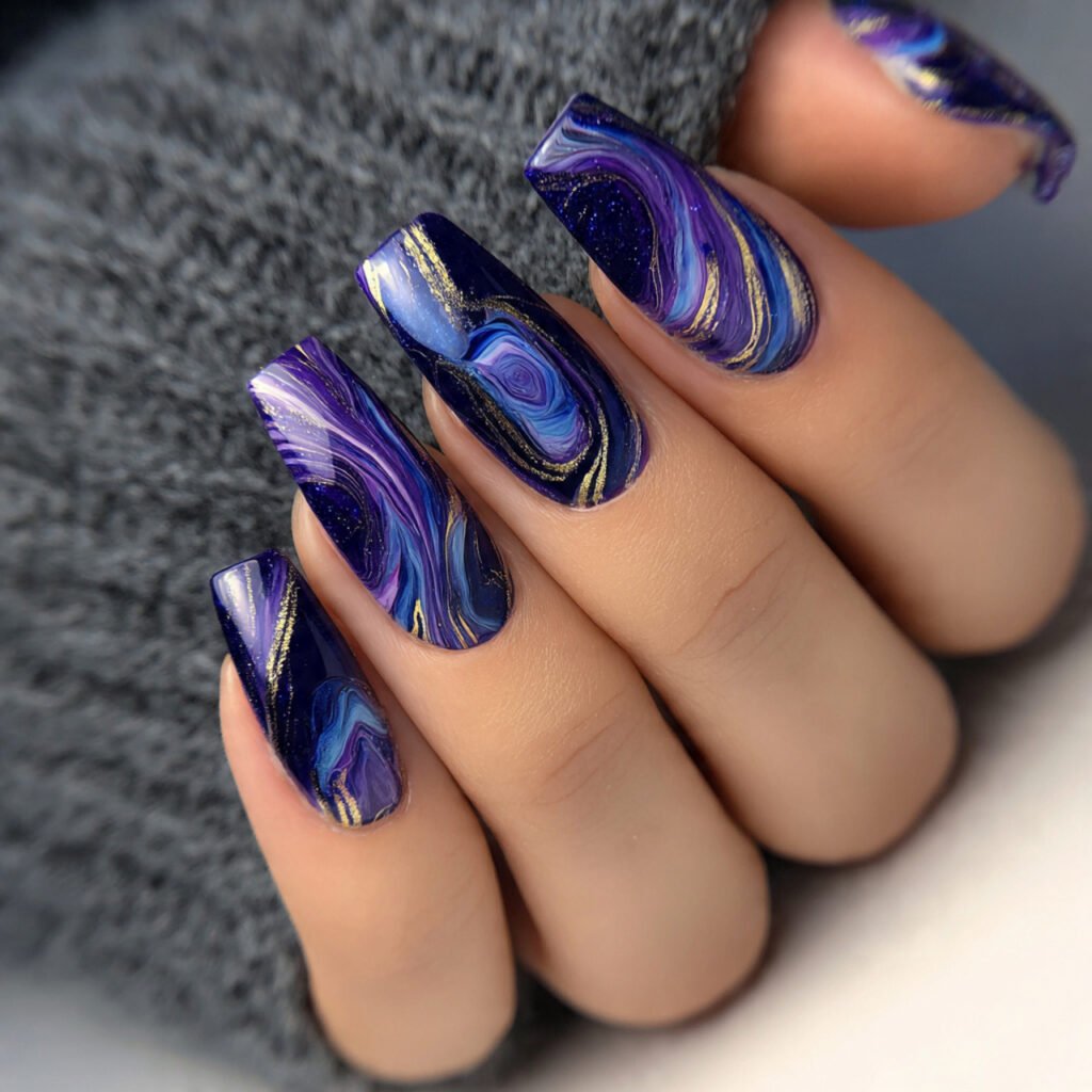 y2k swirl nails attractive nails