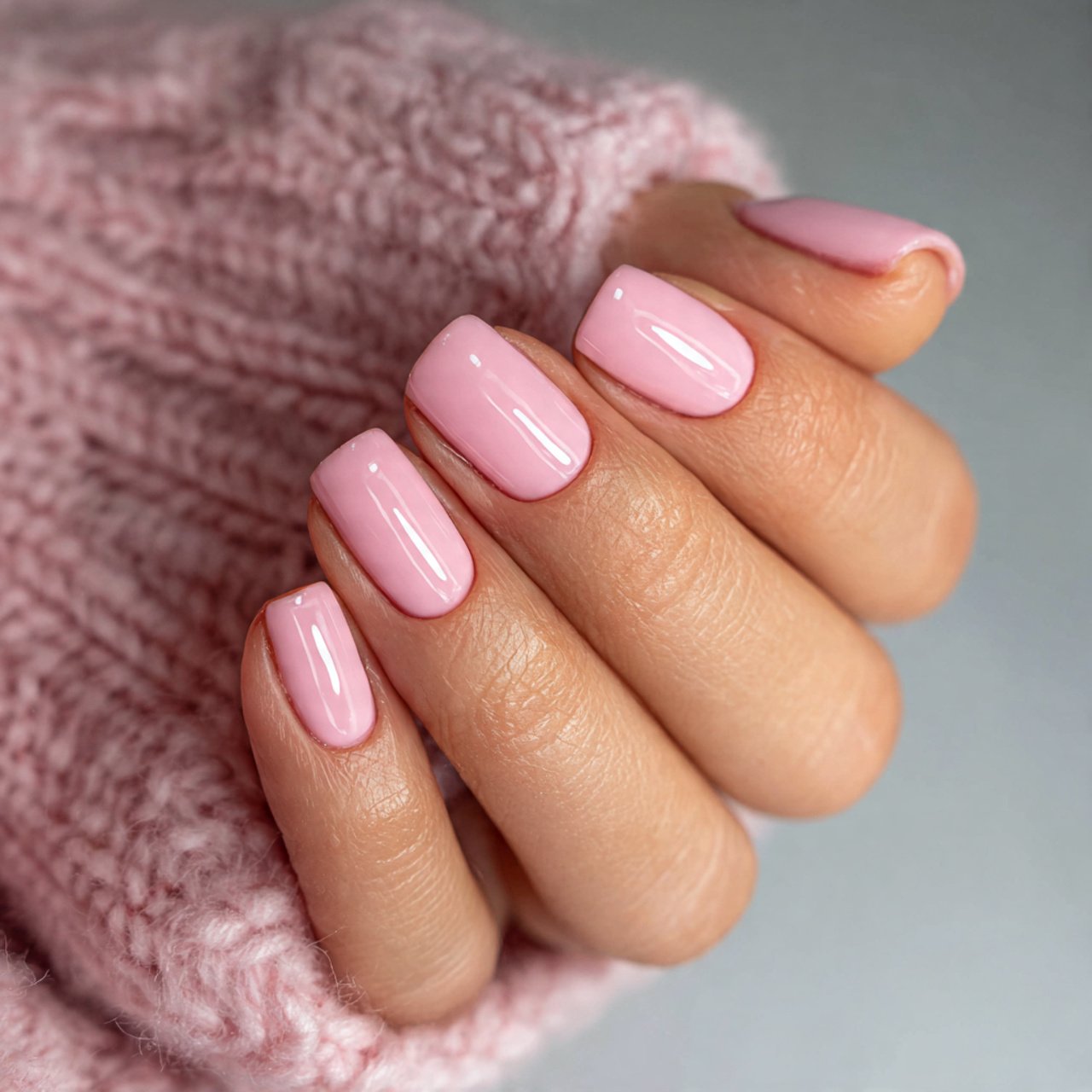 Nail Ideas Short: Nails Actually Suit 6 baby pink short nails natural look nails