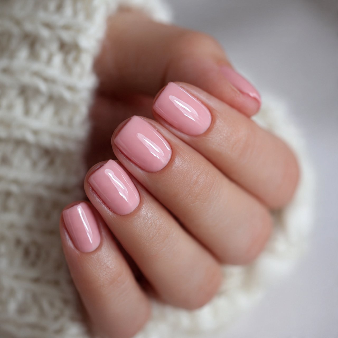 barely there blush pink nails good looking nails