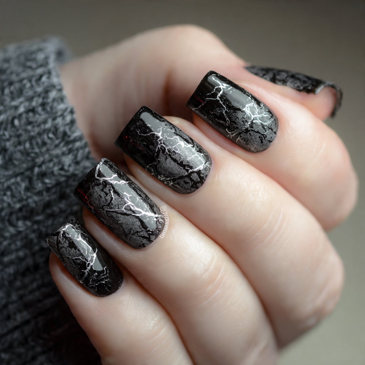 Nails: That Feel Modern, Wearable, and Salon-Approved 15 black gloss nails nature look nails