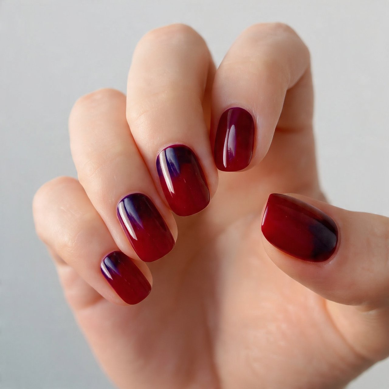 classic red but in a blue red rich tone attractive