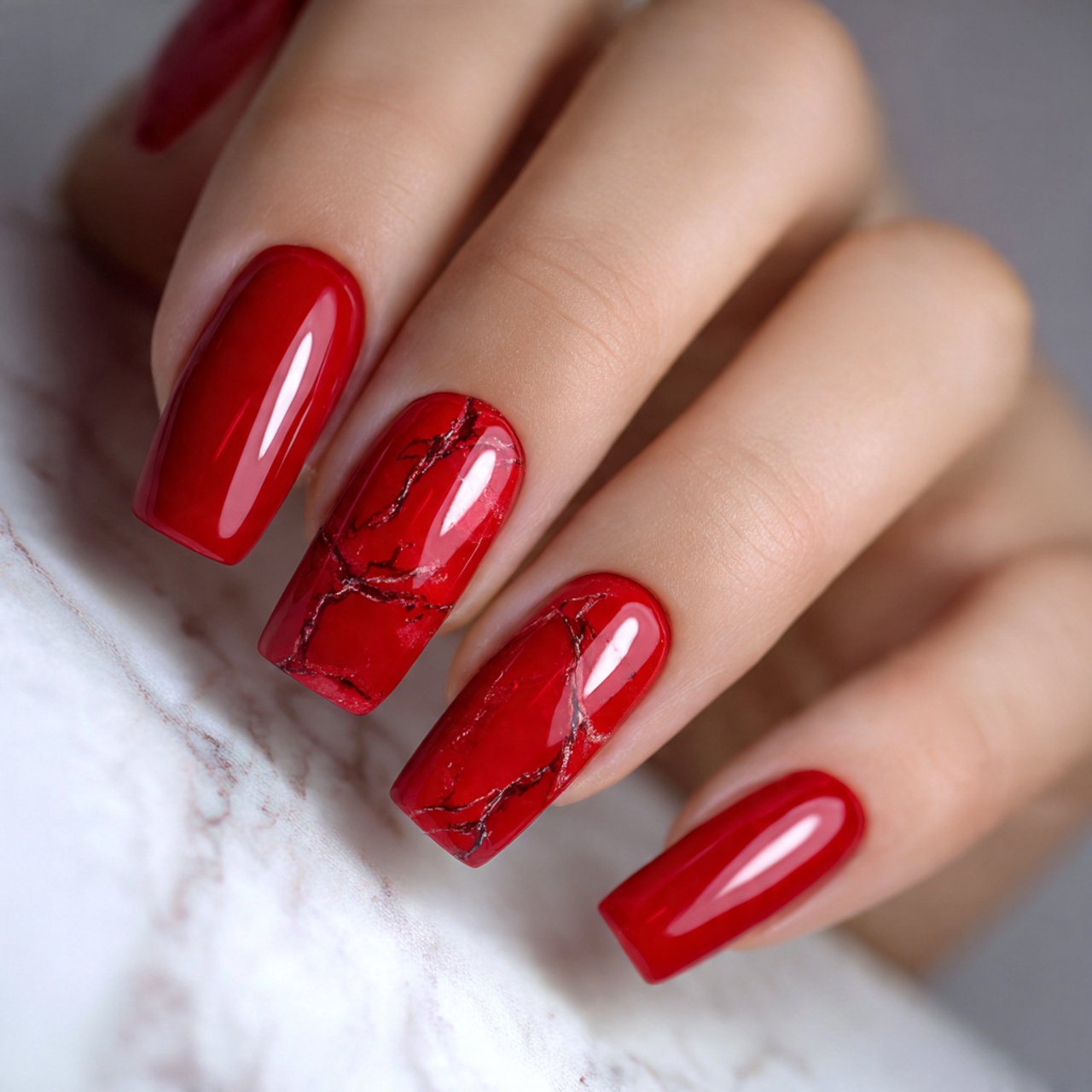 classic red nail designs slaying nails