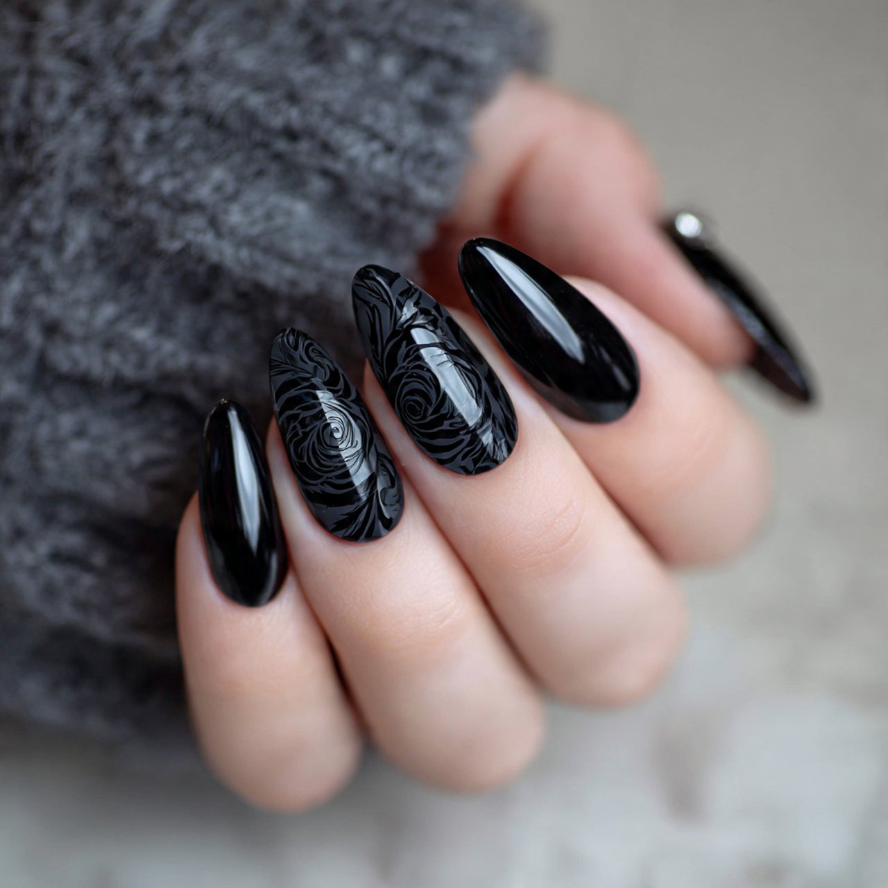 Classy Black Nails: 15 Elegant Designs That Look Expensive, Not Costume