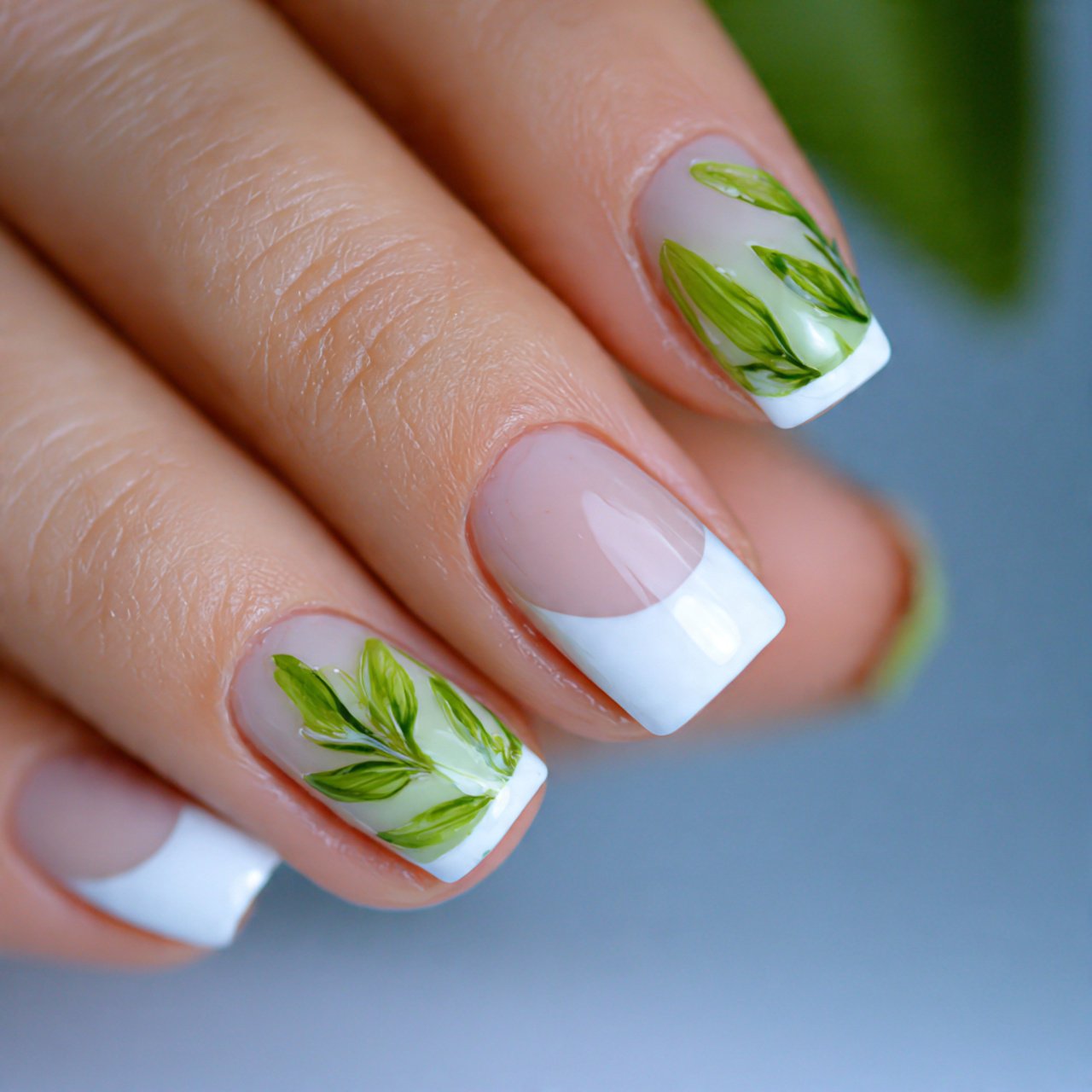 clean white outline tips nature look background na