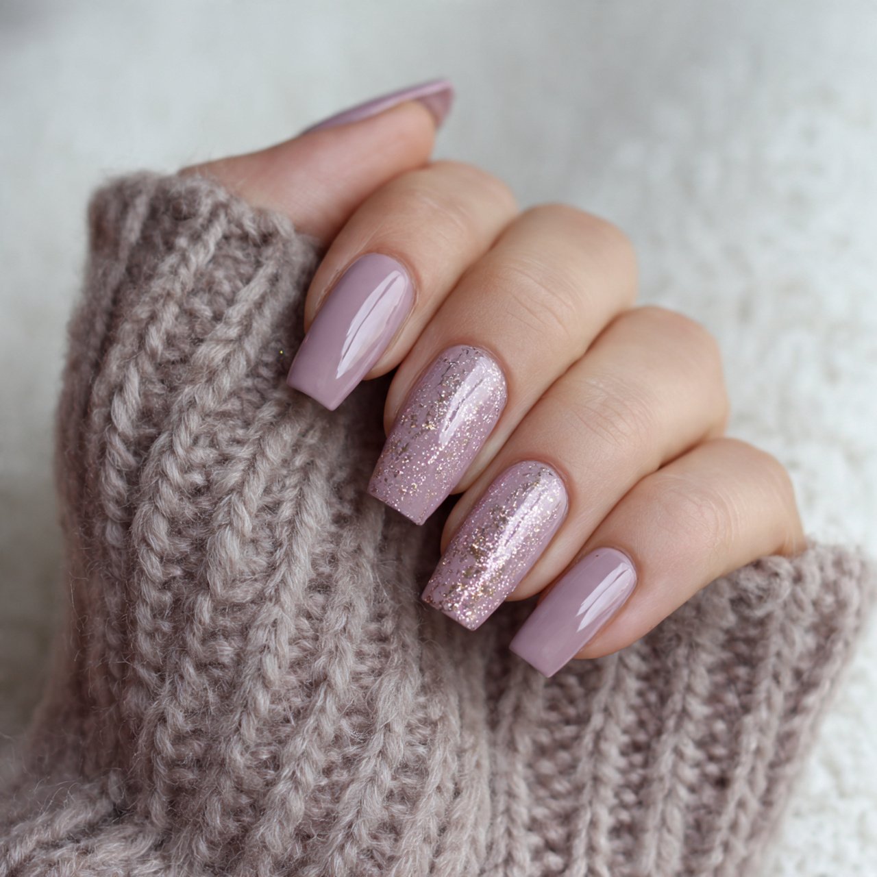 dusty mauve nails pretty nails