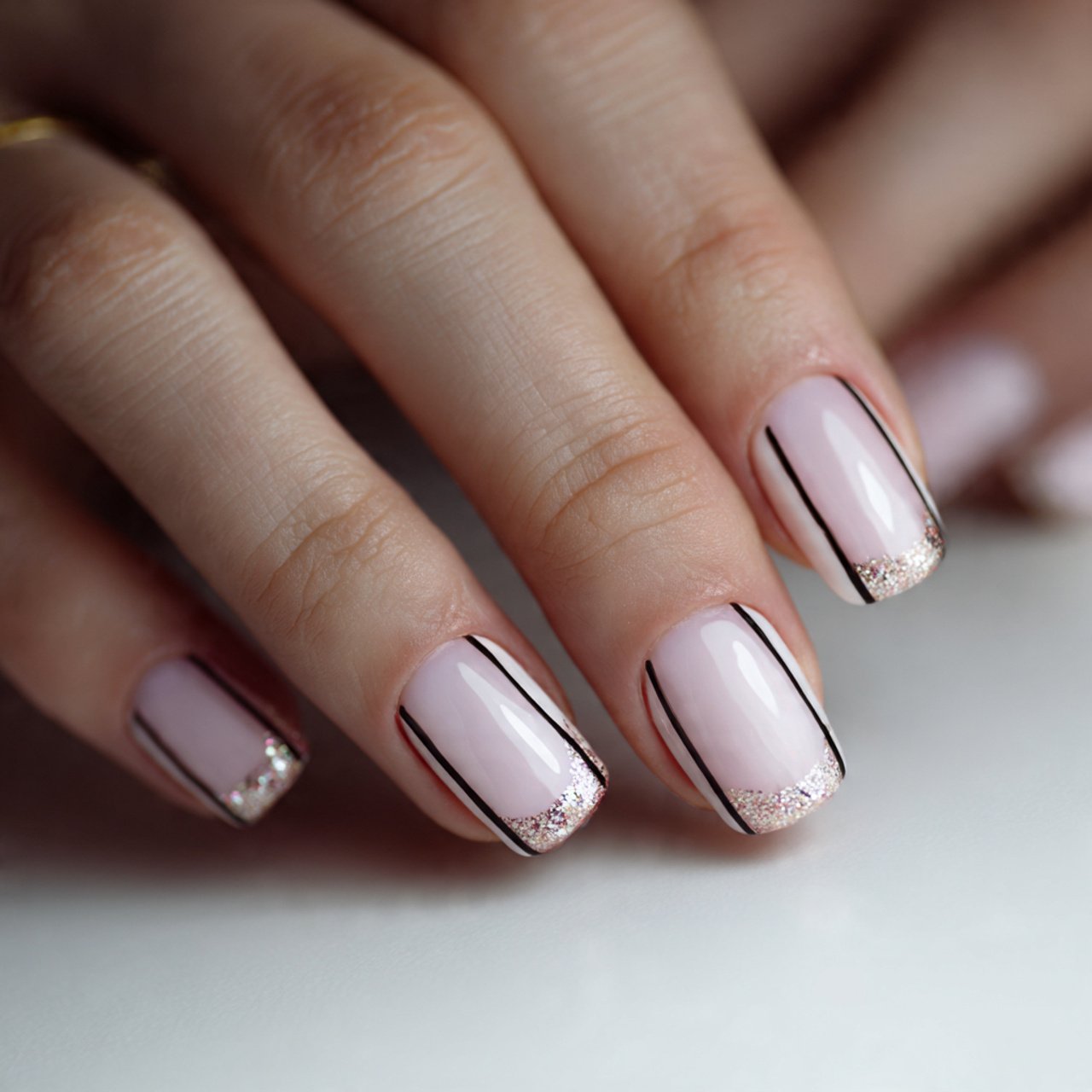 Simple Nail Ideas: That Look Clean, Stylish, and Easy to Wear 14 fine line simple nails stunning nails