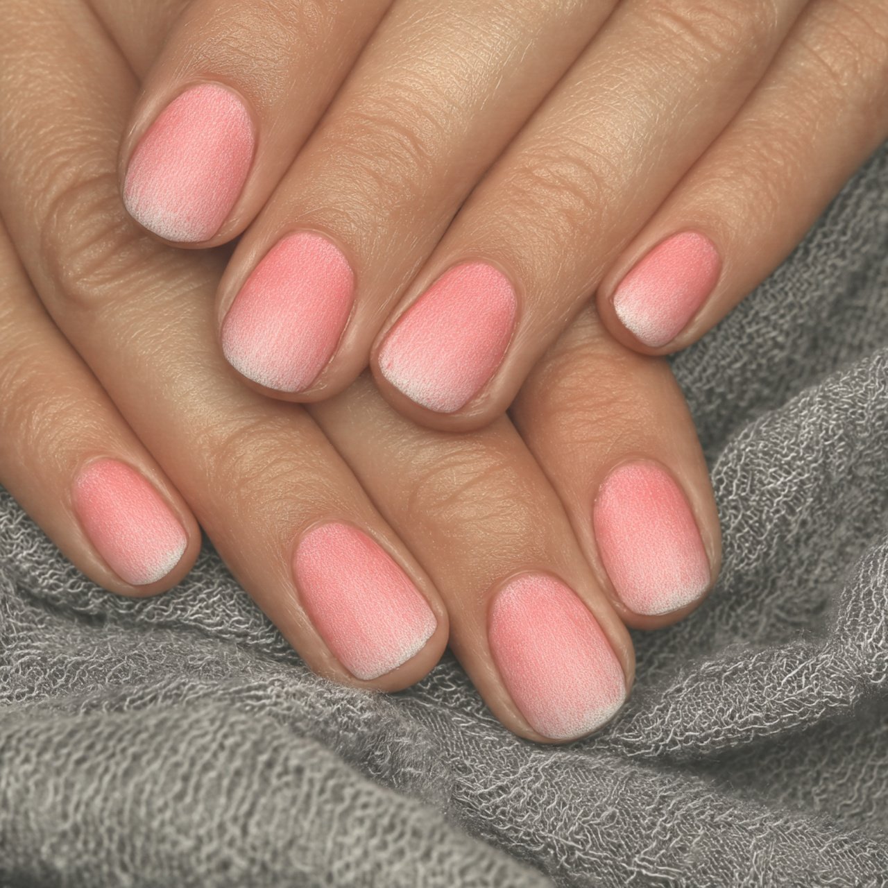 french inspired pink and white ombre nails flawles