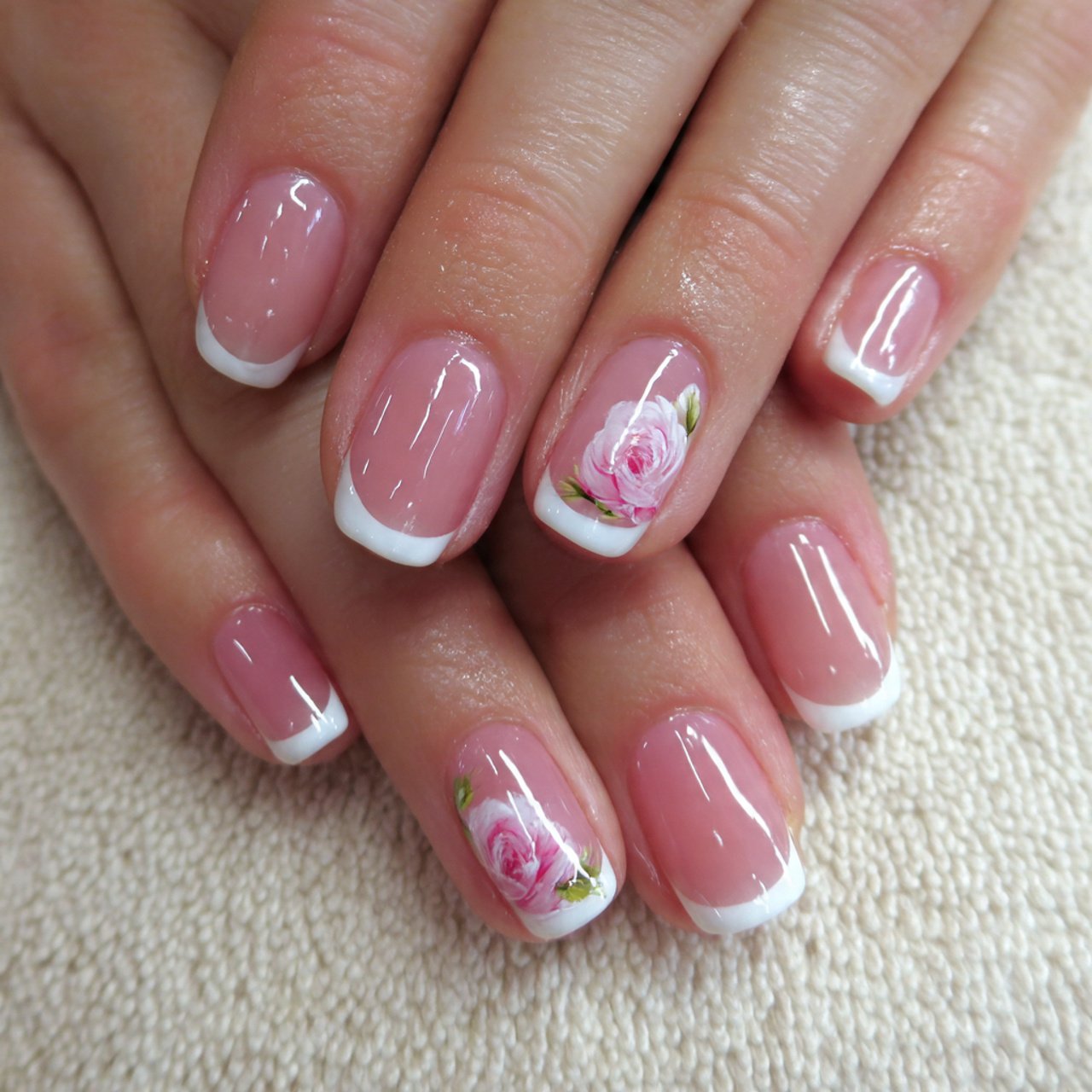 french tip toe nail designs beautiful nails