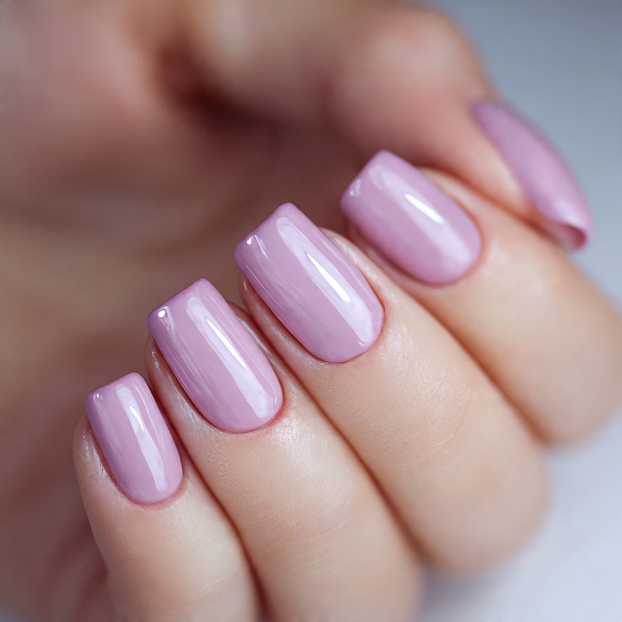 Simple Nail Ideas: That Look Clean, Stylish, and Easy to Wear 12 glossy mauve nails pretty nails
