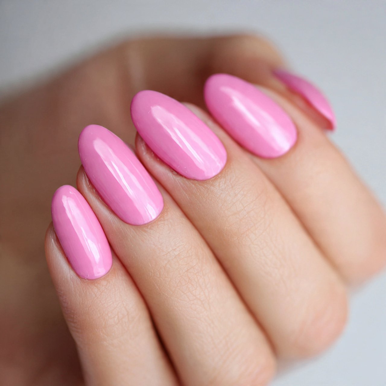 Nail Ideas Pink: Clients Always Come Back For 2 glossy rosy pink nails attractive nails