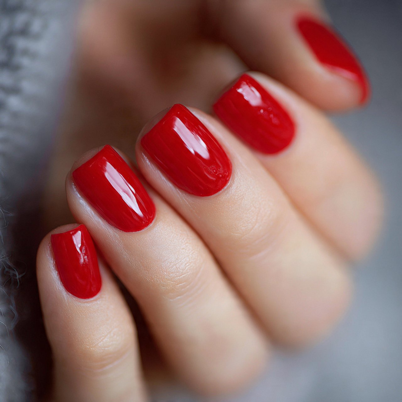 Nails Inspiration Square: 15 Chic, Salon-Approved Designs for a Clean and Stylish Look 2 glossy short square nails attractive nails