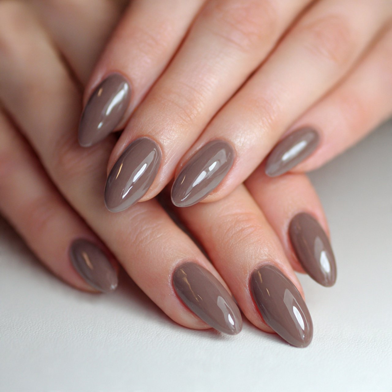 Nails: That Feel Modern, Wearable, and Salon-Approved 5 glossy taupe nails crazy nails
