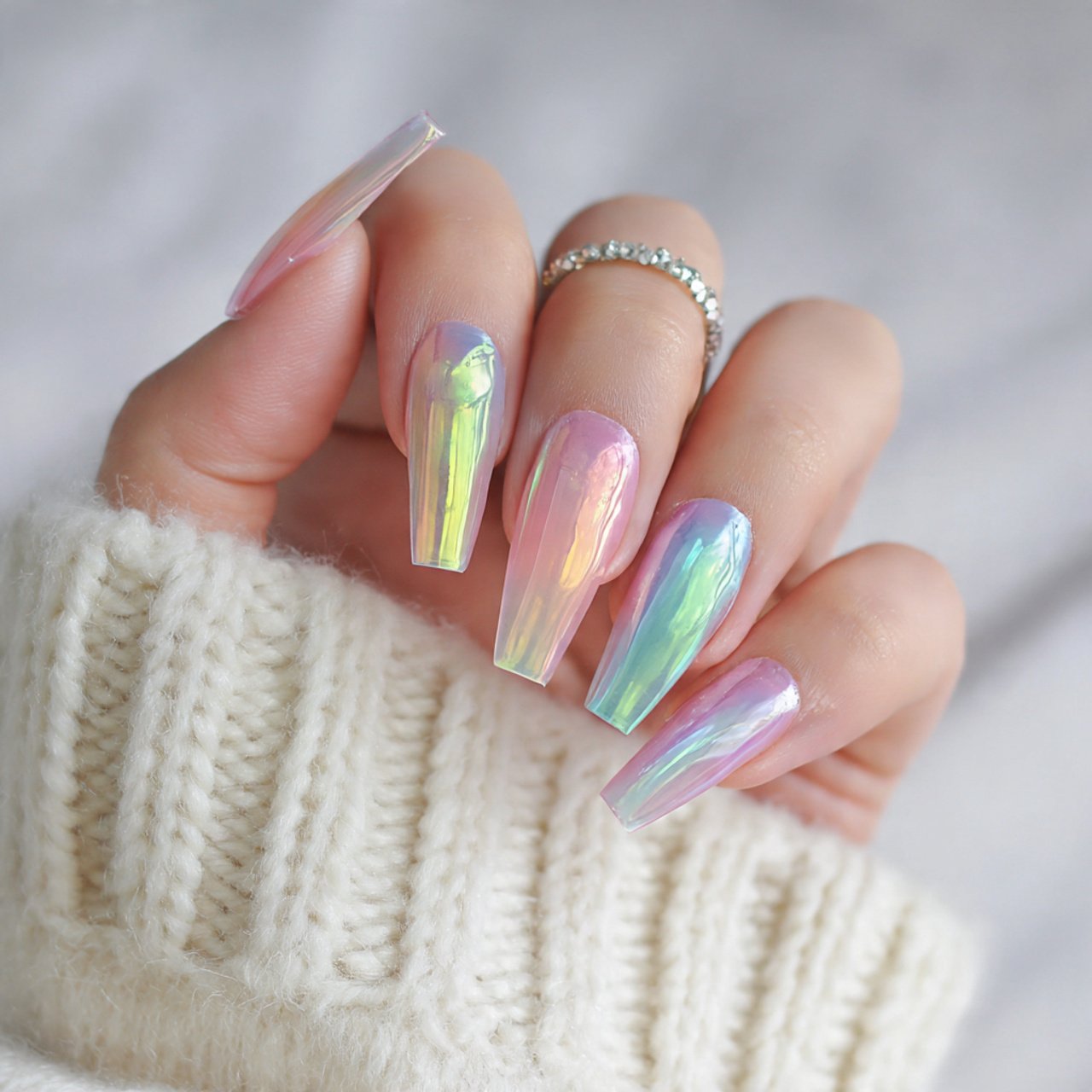 jelly tint nails