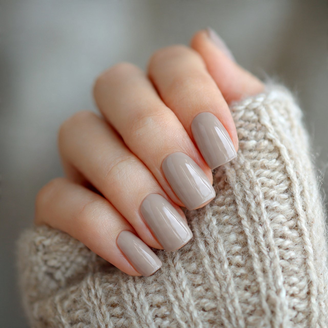 Simple Nail Ideas: That Look Clean, Stylish, and Easy to Wear 8 light taupe nails decent look nails