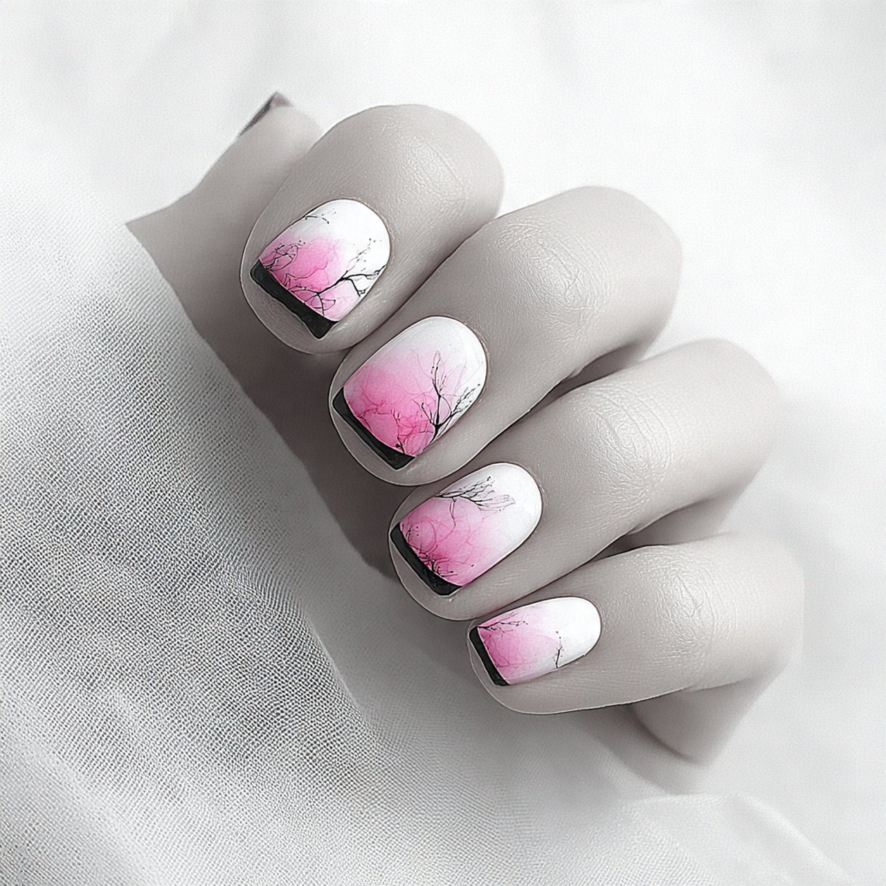 lip gloss pink sheer jelly attractive look nails i