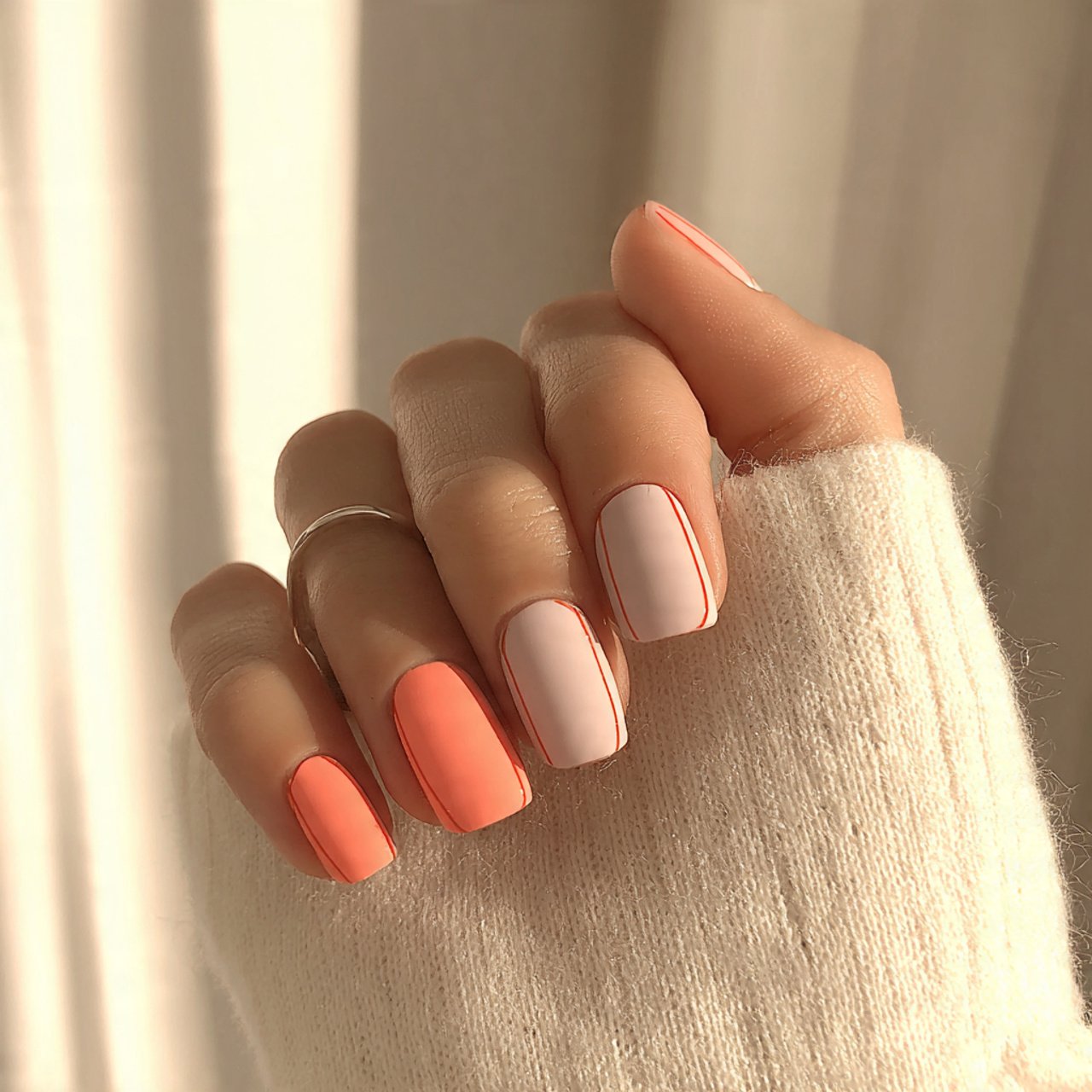 matte neon nails attractive nails